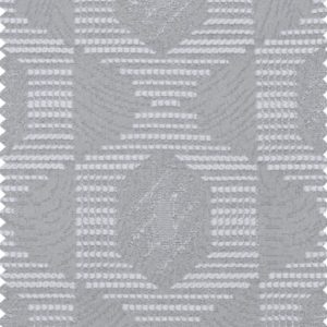 Geometric Textured Silver Grey Curtain Fabric