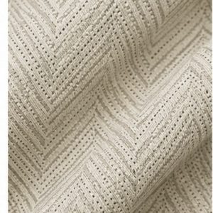 Chevron jacquard fabric texture close-up