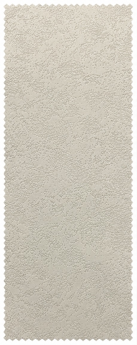 Beige abstract textured jacquard curtain fabric swatch