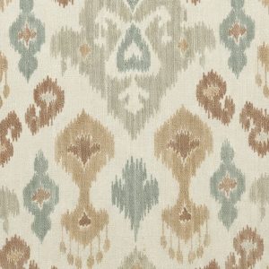 Ikat Heritage Curtain Fabric