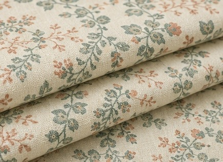 Botanical Vine Curtain Fabric - Image 5