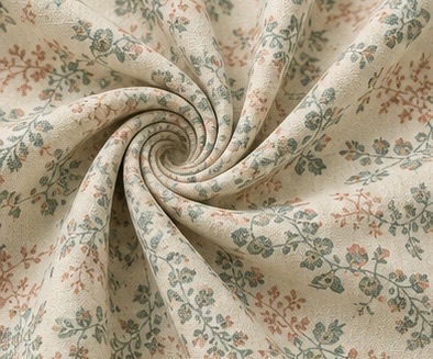 Botanical Vine Curtain Fabric - Image 2